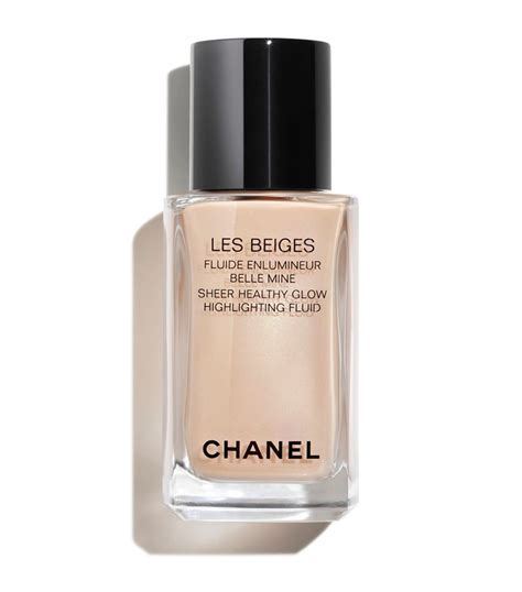 sheer illuminating fluid chanel|Chanel les beiges skin highlighter.